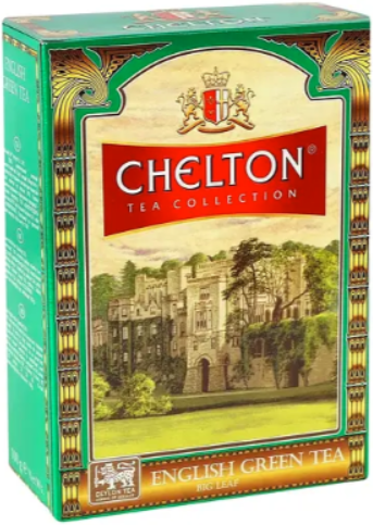 Чай зелений Chelton English цільнолистовий 100 г
